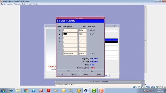 UNIX Ders-1 (Solaris-10 (UNIX) Kurulum Detaylı Anlatım) смотреть онлайн