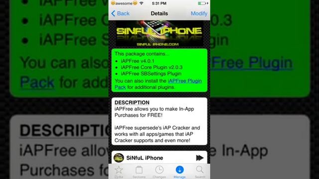 Free in app purchases cydia tweak смотреть онлайн