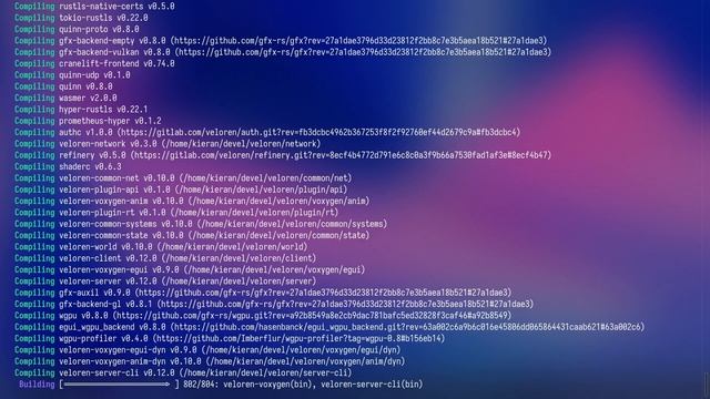 building veloren linux 1700x смотреть онлайн