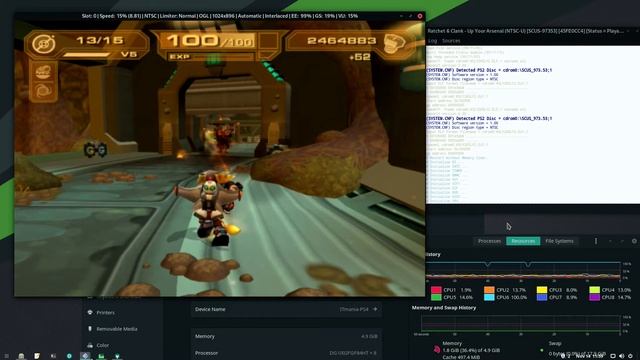 PS4 Linux Gaming - Episode #2 - Up Your Arsenal [PCSX2] смотреть онлайн