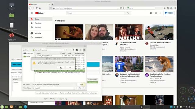 TUTORIAL 1 LINUXMINT Clipgrab e Sound Converter - installazione e uso смотреть онлайн