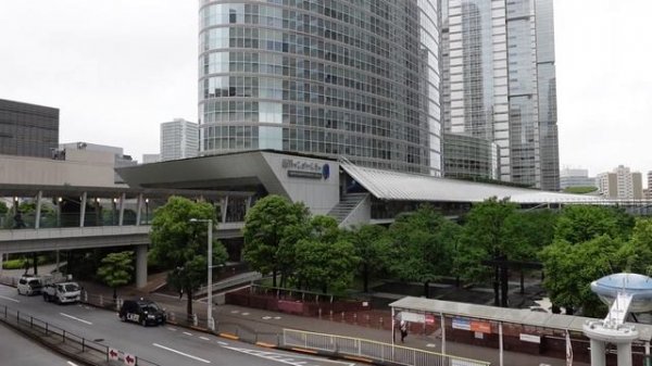 2024 До Восточного выхода станции Синагава и Западного выхода станции строительная площадка 240621