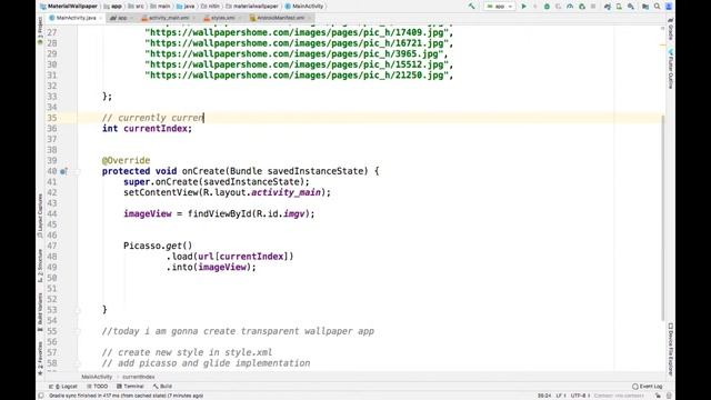 Build a wallpaper app in android studio with transparent activity смотреть онлайн