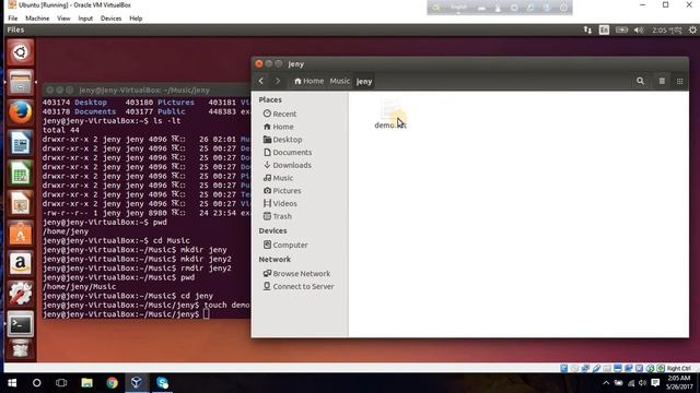 Linux Command Tutorial 1 in Bangla-rmdir, mkdir, touch and cat command смотреть онлайн