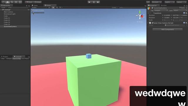 Unity3D Controlling the Scene View Camera Hack смотреть онлайн