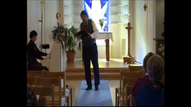 Mats Calvén sings Amor ti vieta from Giordano's Fedora in Helsingborg 2010 смотреть онлайн