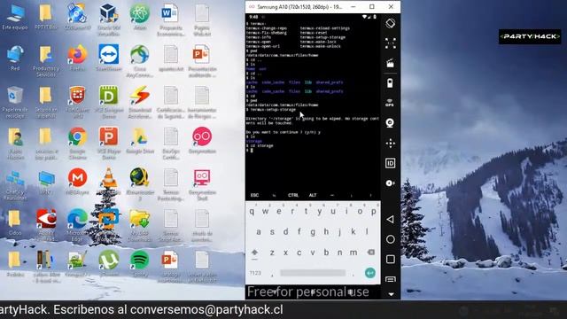 Wandering hacking con Termux смотреть онлайн