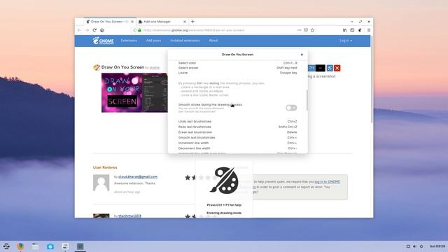 Draw On You Screen for GNOME смотреть онлайн