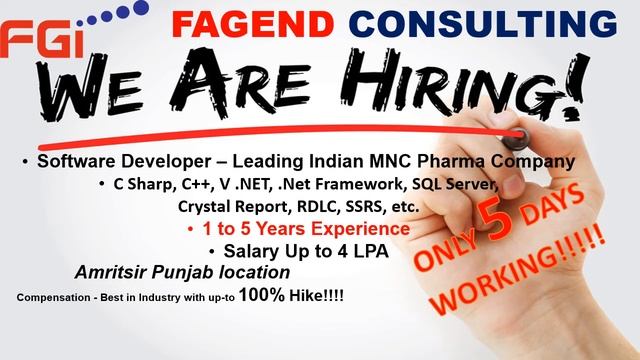 #Fagend #Consulting #Software #Developer #C# #VB .Net, #.NetFramework #Job #Amritsar Location#Punja смотреть онлайн