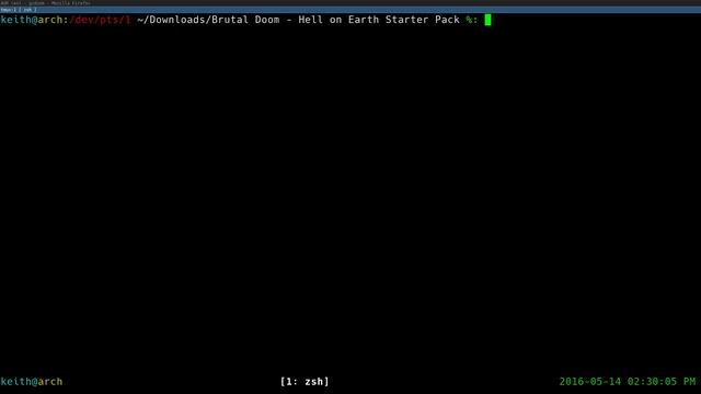 Installing Brutal DOOM on Arch Linux (Super Easy!) смотреть онлайн