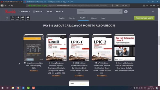 Humble LINUX Book Bundle -- Assemby + System Programming Books Included смотреть онлайн