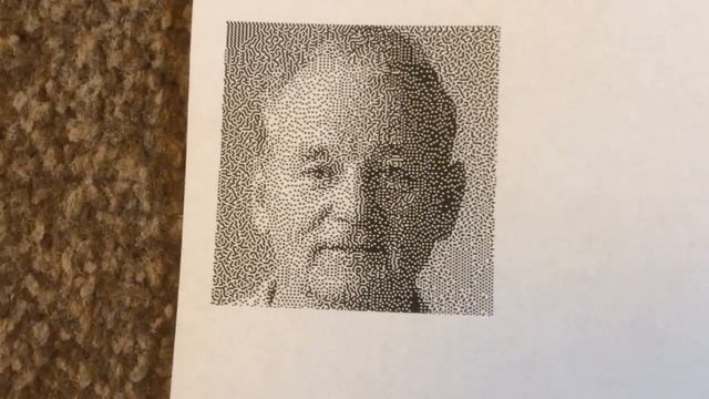 Printouts of hex dithered image. смотреть онлайн