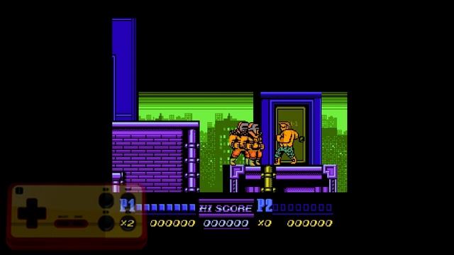 Double Dragon II : The Revenge (NES) - Abore Boss Hack | Play as Abore Boss Hack [PAL] смотреть онлайн