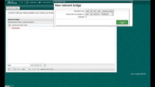 Transform Artica to a router using 2 network cards смотреть онлайн