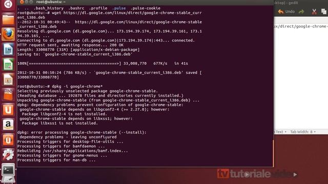 Cum instalam google chrome pe Ubuntu 12.10 смотреть онлайн