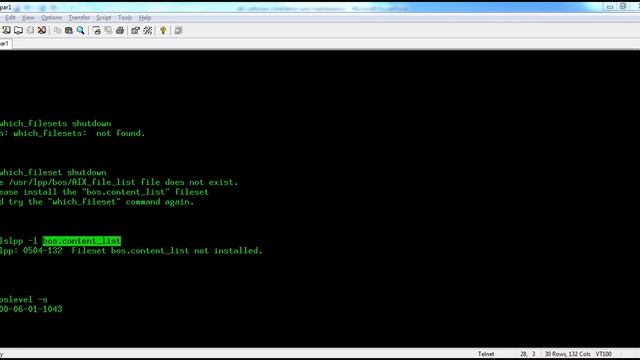 How to install a aix fileset first time on AIX server ( installp command) смотреть онлайн