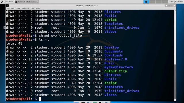 File and Directory Permissions смотреть онлайн