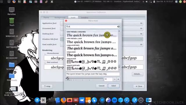 How to change System Fonts Of LINUX OPERATING SYSTEM смотреть онлайн