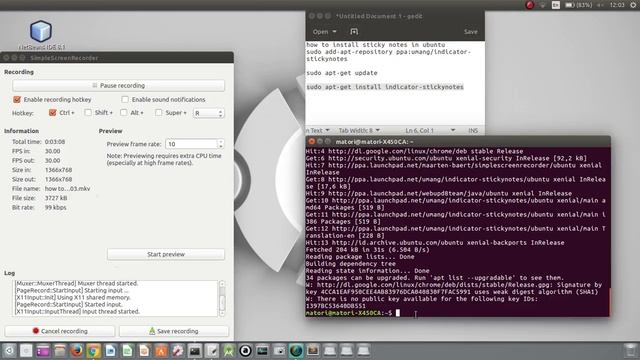 How To Install Sticky Notes In Ubuntu смотреть онлайн