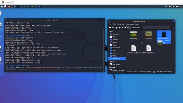 Steghide | Kali Linux смотреть онлайн