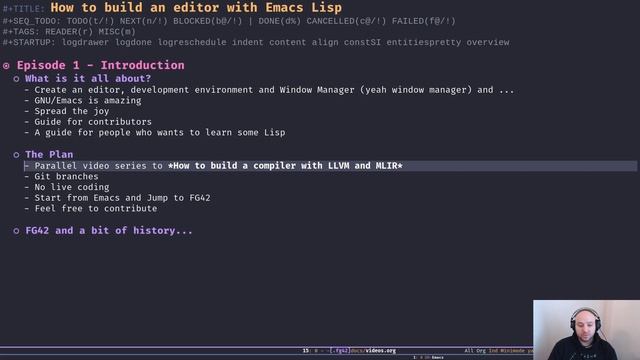 Emacs From Scratch, An Emacs Tutorial for Beginners - 01 Introduction смотреть онлайн