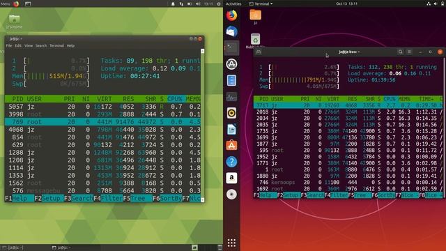 Uubuntu 19.10 vs Ubuntu Mate 19.10 RAM Compare смотреть онлайн
