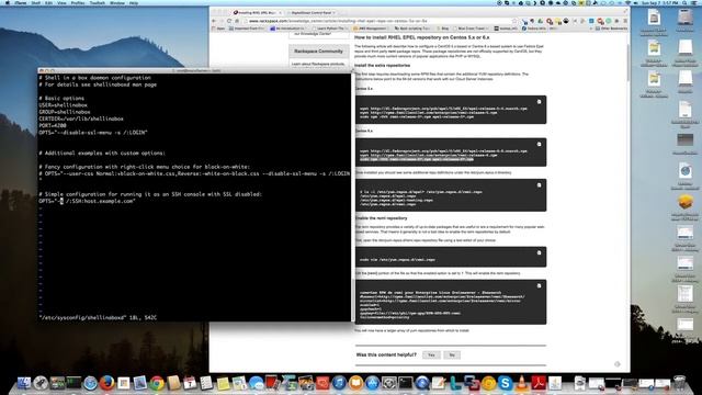 Install Shell in a box on CentOS 6.x on digital ocean VM смотреть онлайн