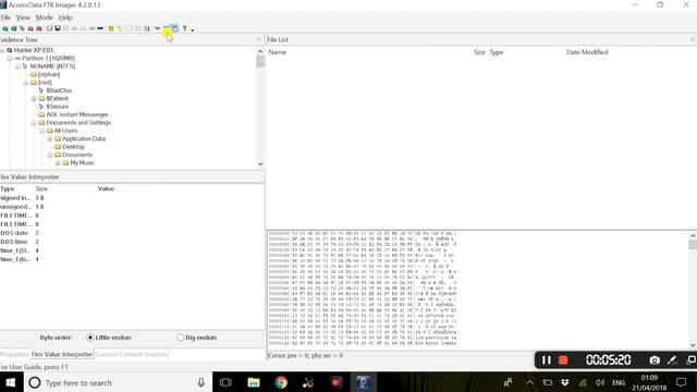 FTK Imager - Basic Functionalities смотреть онлайн