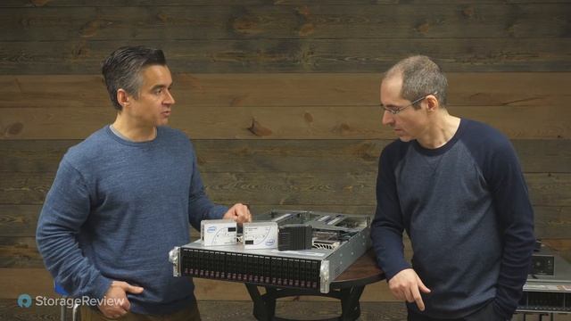 Hands on with Supermicro's 22 NVMe SSD Ice Lake Server смотреть онлайн
