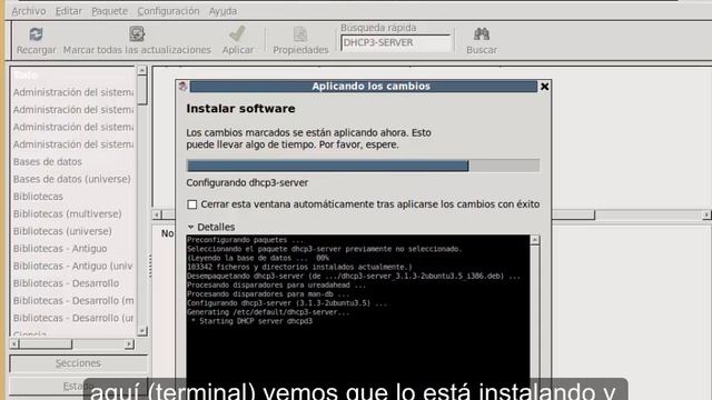 PRACTICA DHCP LINUX WEBMIN (UBUNTU SERVER 10.04 CON GNOME) смотреть онлайн
