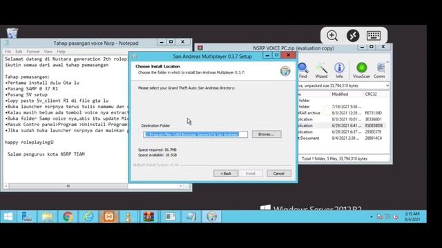 Cara pasang voice GTA SAMP PC смотреть онлайн