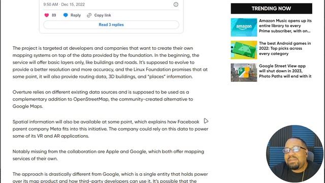 Overture Maps Project | Looking to Overthrow Google Maps Dominance смотреть онлайн