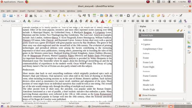 ICT 9th LibreOffice Writer Part 4 смотреть онлайн
