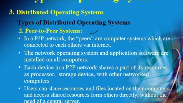 3.10.2.1 Types of Distributed OS: Client Server VS Peer to Peer network смотреть онлайн