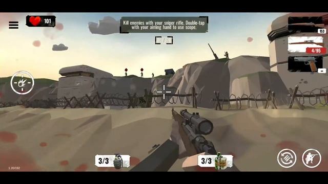 World War Polygon: WW2 shooter IOS-Android-Review-Gameplay-Walkthrough-Part #1 смотреть онлайн