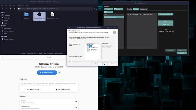 How to install Ultima Online in Linux смотреть онлайн