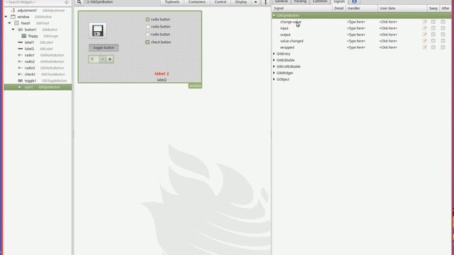 Linux Gtk Glade Programming Part 5 - Adding Toggle and Spin Buttons смотреть онлайн
