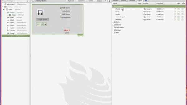 Linux Gtk Glade Programming Part 5 - Adding Toggle and Spin Buttons