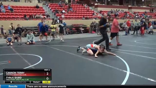 10U Boys 77 Cannon Terry Augusta Wrestling Club Vs Tyrus Baird Trailhands Wrestling Club смотреть онлайн