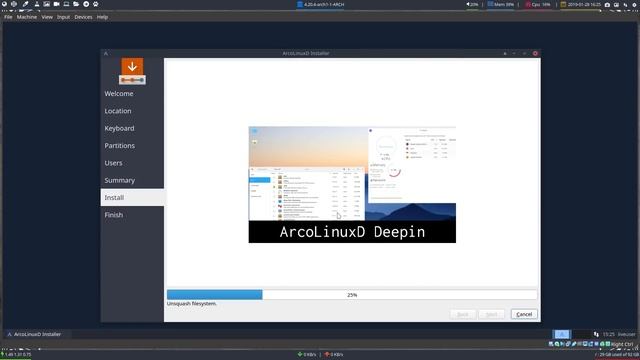 ArcoLinux : 800 installation of ArcoLinuxD смотреть онлайн