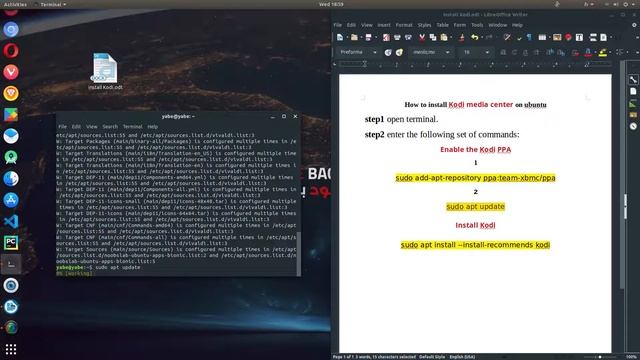 How to Install the Latest Kodi Release on Ubuntu using Terminal смотреть онлайн
