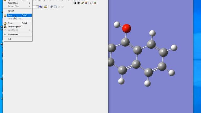 how to draw complex molecule on gaussview смотреть онлайн