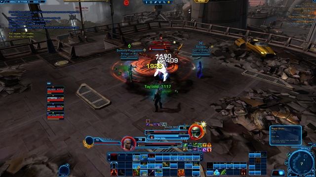 SWTOR 5.0 HM Fps Assault on Tython (Hillarious mara, just super typical mara) смотреть онлайн