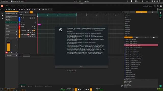 Testing Zrythm #daw #linux