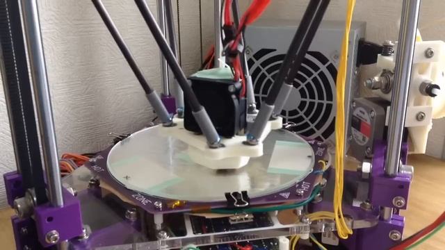 SilentStepStick(TMC2100) /w Rostock mini first print test смотреть онлайн