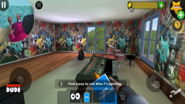 Scary Teacher 3D - Guardian Bears Troll Miss T (Android & iOS) #funny #games смотреть онлайн