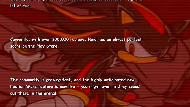 Raid Shadow (the Hedgehog) Legends смотреть онлайн