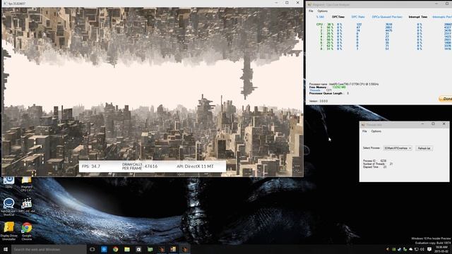 Directx 12 and Cpu utilization. + Processor Queue Lengh смотреть онлайн