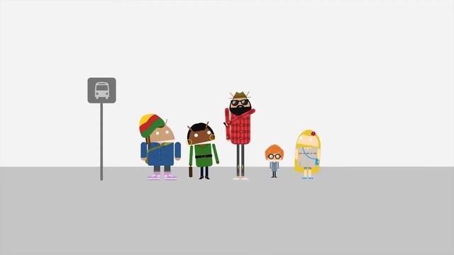 Anuncio Google Android "Bus Stop" (Nexus 6) смотреть онлайн