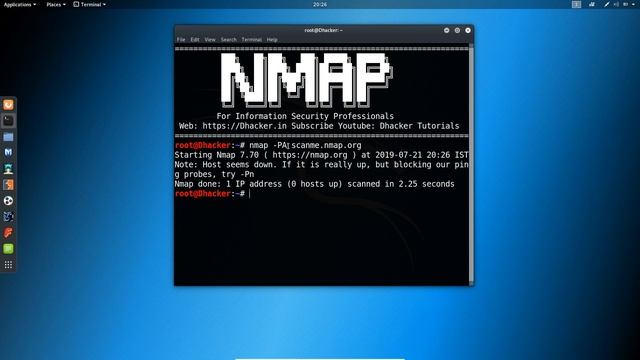 Nmap Tutorial for Security Professionals | TCP ACK Ping смотреть онлайн